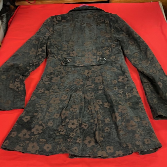 GRACIA FASHION FLORAL COAT RETRO STYLE - Picture 6 of 7